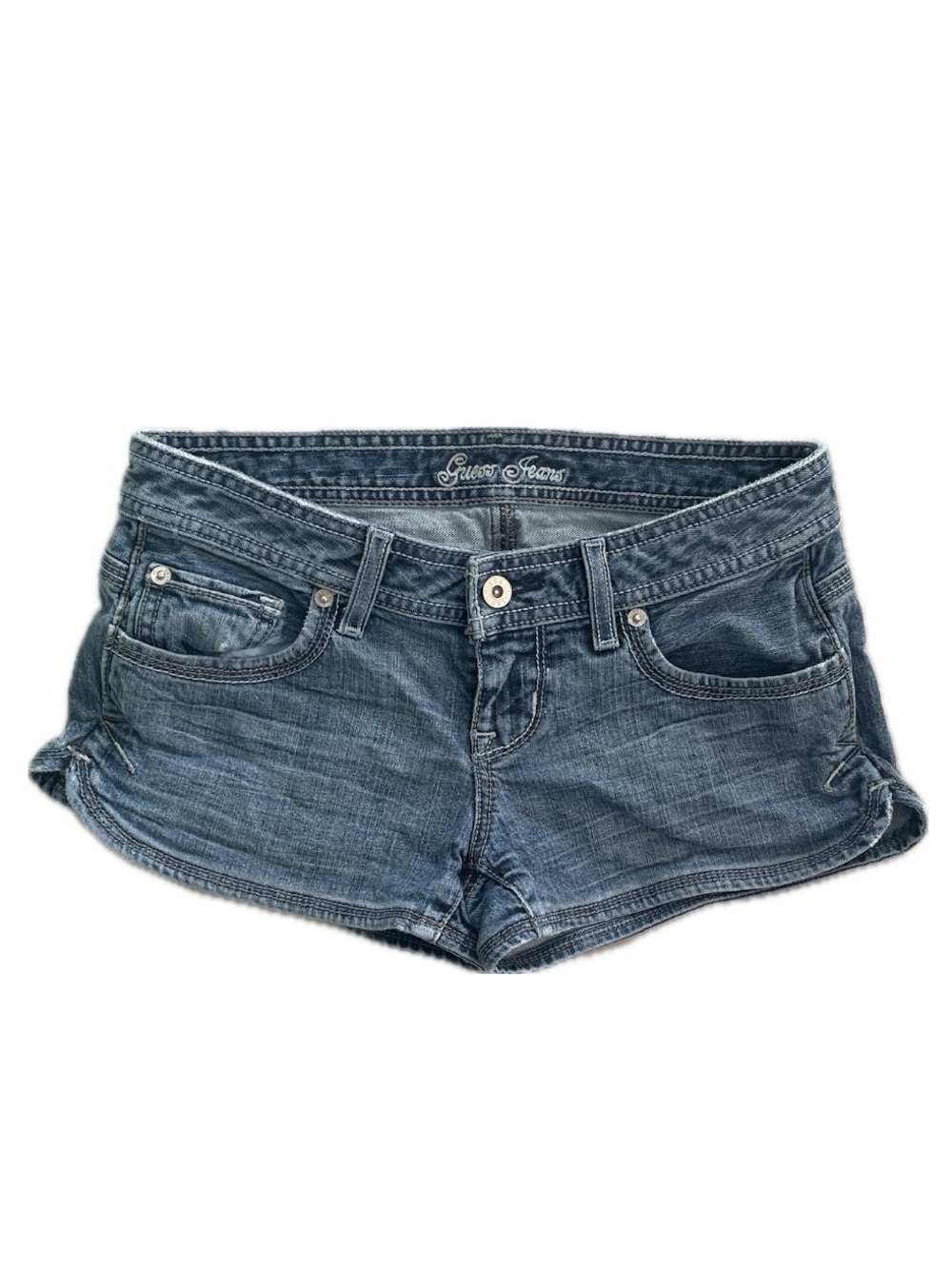 ✰ Guess Low-Rise Blue Denim Shorts ✰